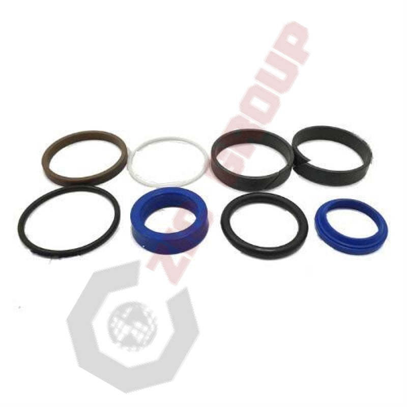 Set of seals for the plunger hydraulic cylinder 160-50 / 28, 2 outlets, 086677004